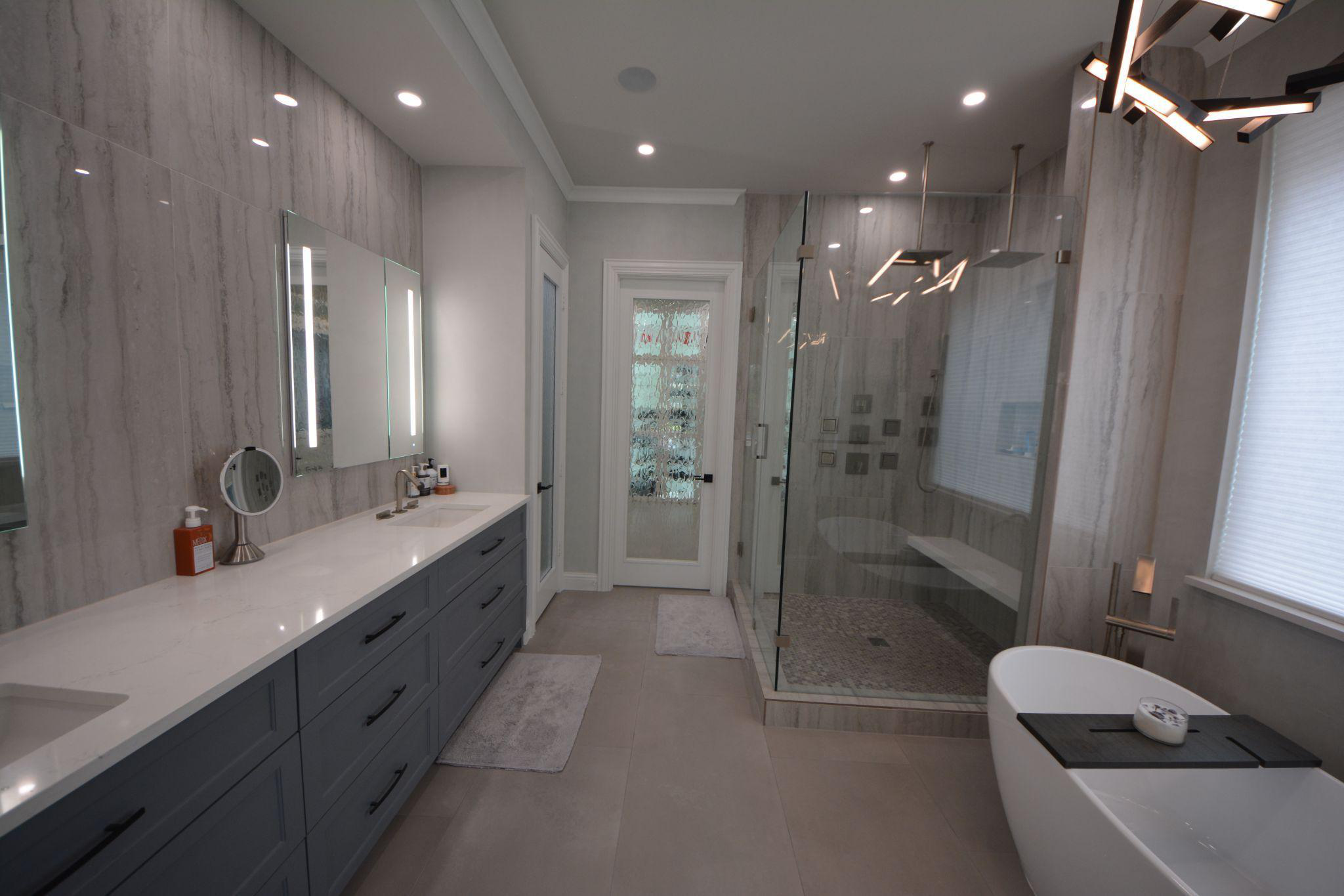  A modern bathroom